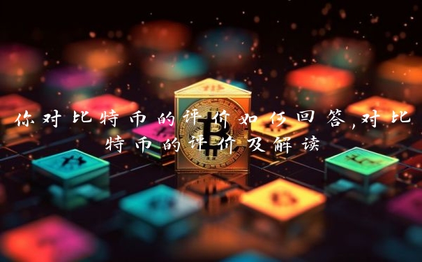 你对比特币的评价如何回答,对比特币的评价及解读