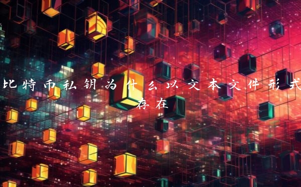 比特币私钥为什么以文本文件形式存在